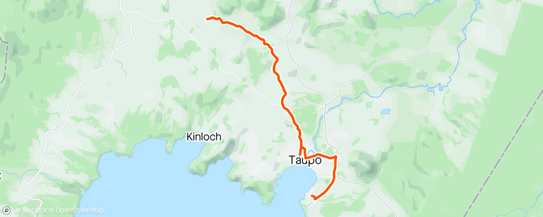 Map of the activity, Ride with Nigel
