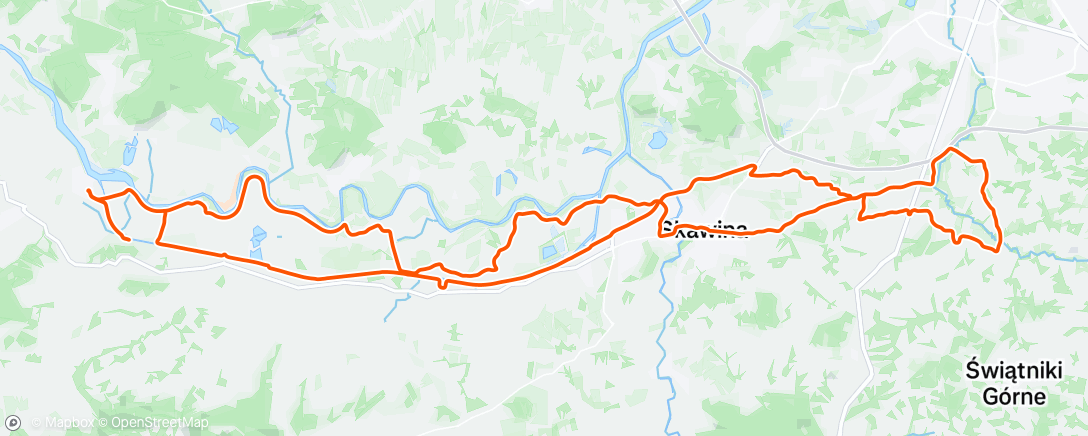 Map of the activity, Delikatnie przed śniadankiem.