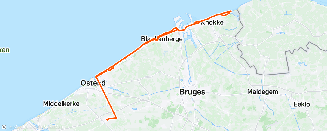 Map of the activity, BK beach D-1 🇧🇪