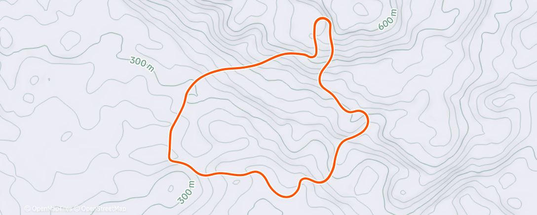 Map of the activity, TrainingPeaks Virtual - Workout: RT45 - Active  Recovery