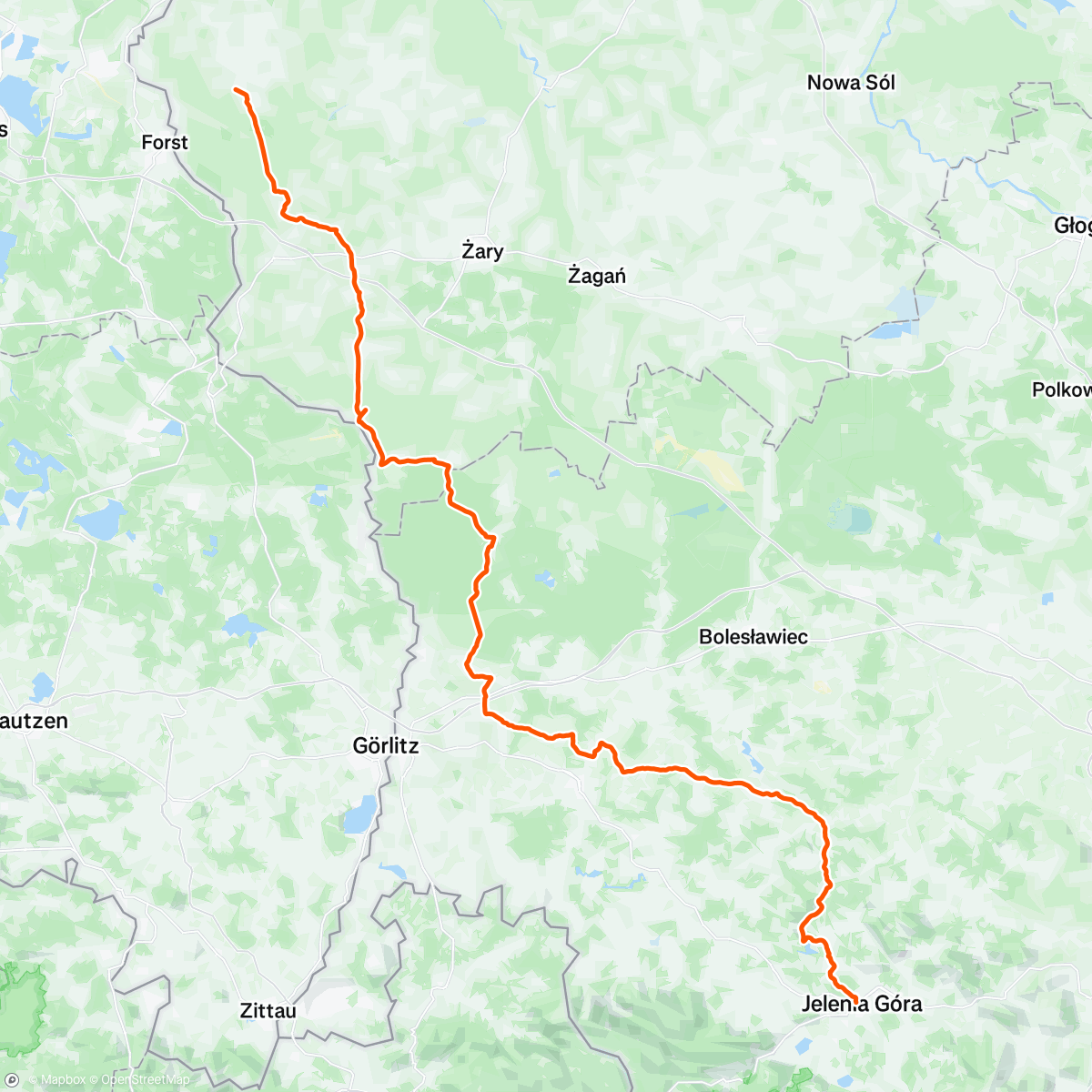 Map of the activity, Zachód 800 dzień 4