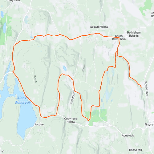 2021 Capital Region Road Race 2 laps 76.0 km Road Cycling Route on Strava