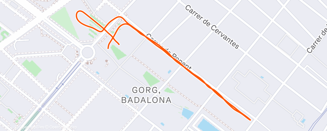 Карта физической активности (Escalfament 🐾)