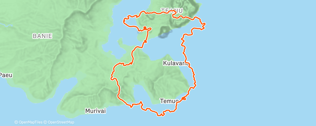 Map of the activity, Enduring