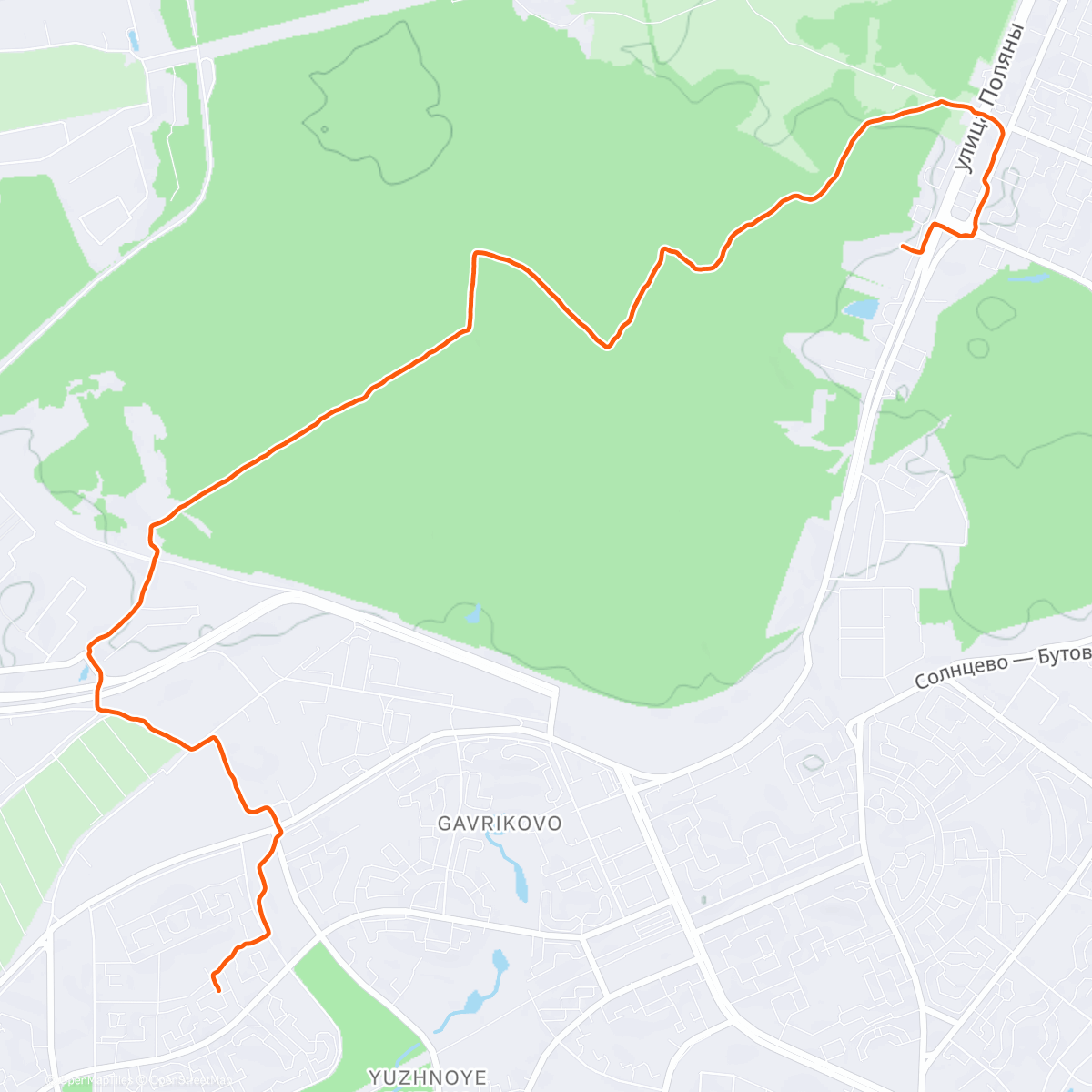 Карта физической активности (Сказочно пройтись)