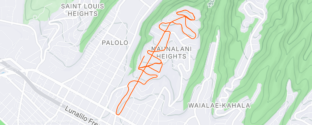 Map of the activity, Quick Wilhemina before work  🎄