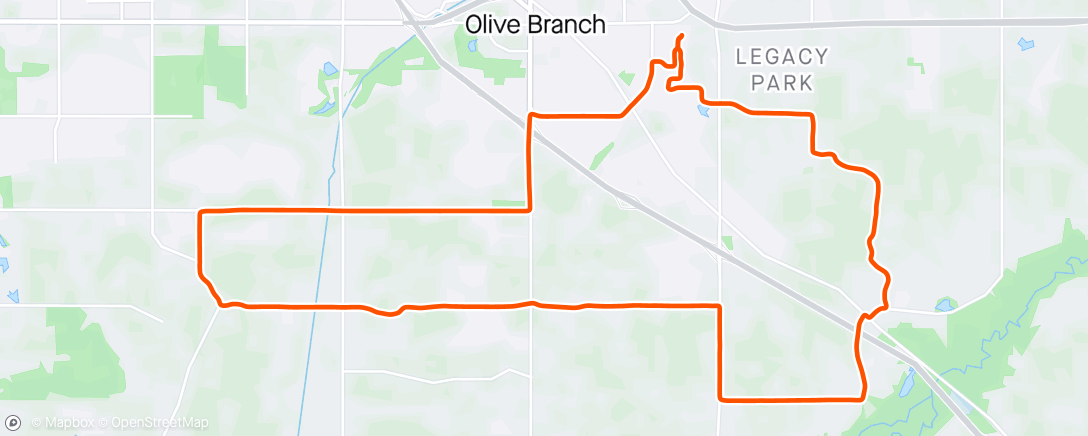 Map of the activity, Very Windy Afternoon Ride