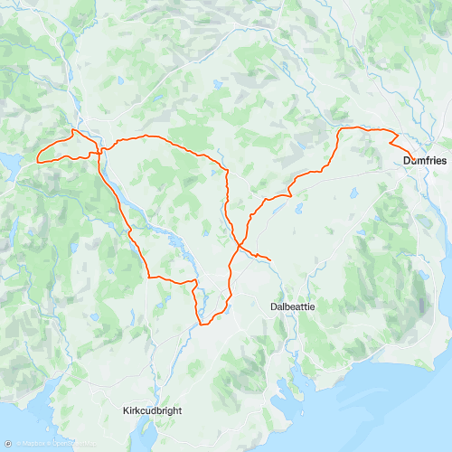 Dumfries CC Reliability Ride 2019 | 112.3 km Road Cycling Route on Strava