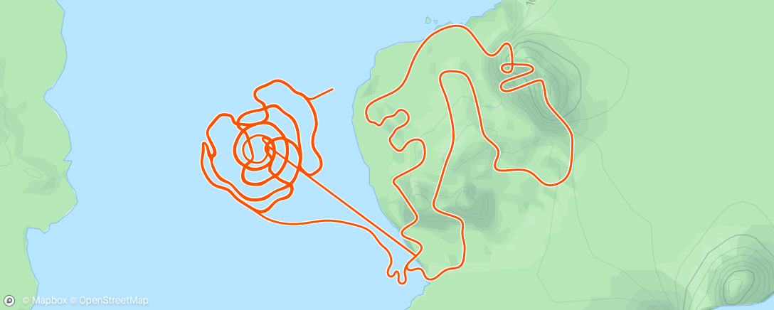 Map of the activity, Zwift - 08. Build and Release on Countryside Tour in Watopia