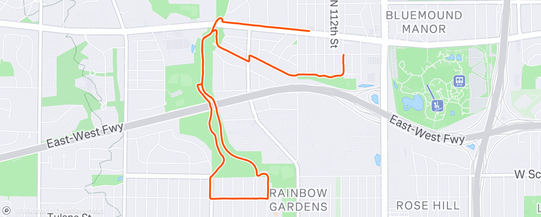 Map of the activity, Another Get What You Can Run