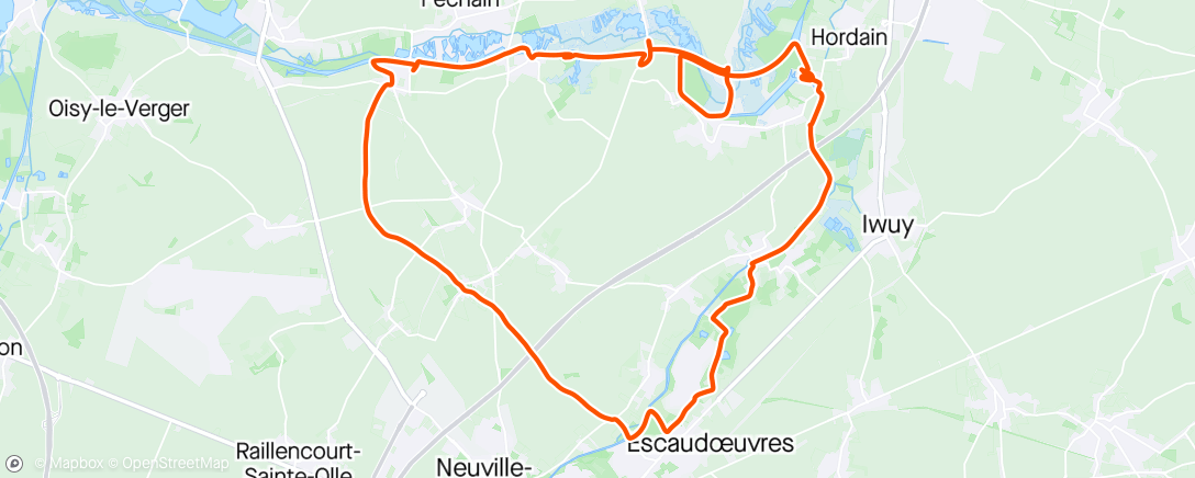 Karte der Aktivität „E-Mountainbike-Fahrt am Morgen”