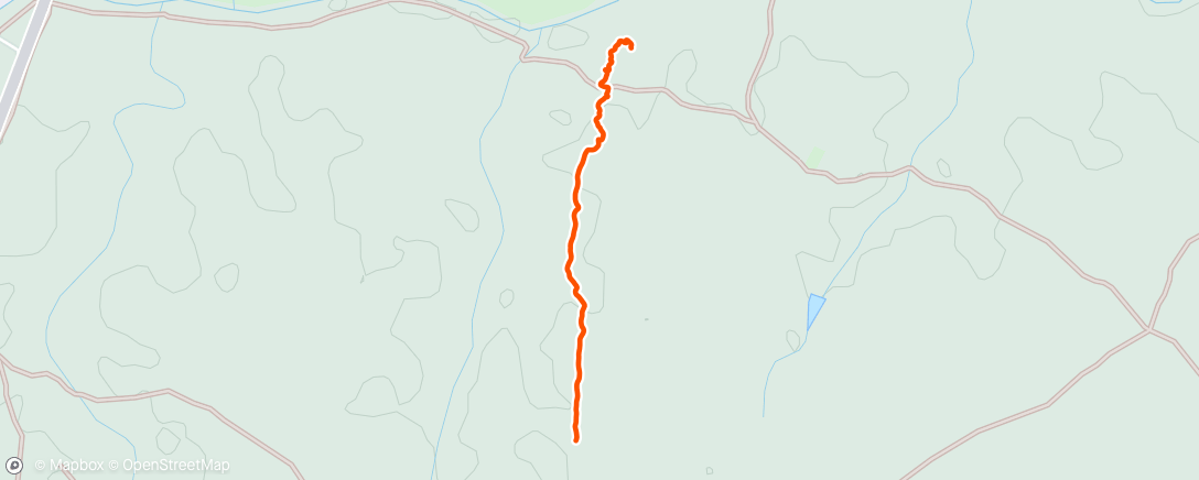 Map of the activity, Caminhada da hora do almoço