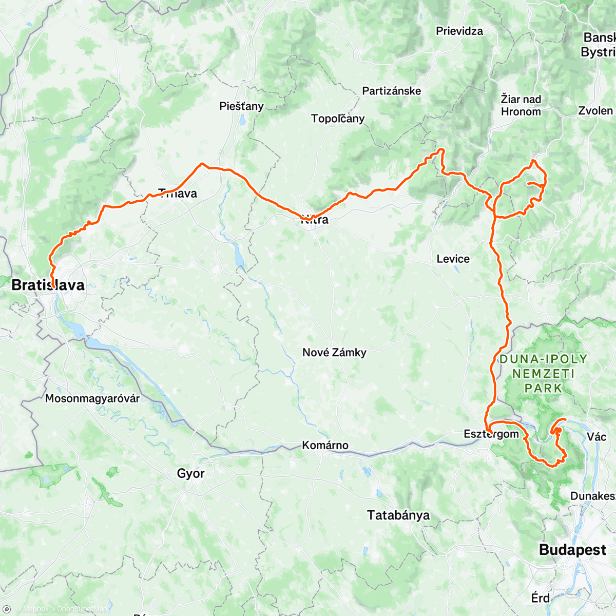 Map of the activity, RTSK25 prva a posledna cast DNF
