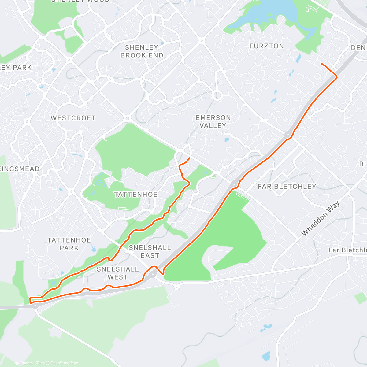 Карта физической активности (8km easy pace morning run 🏃‍♀️🌅)