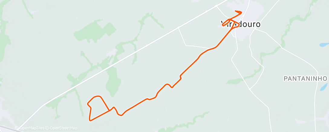 Map of the activity, 27/12/25 - Giro lento