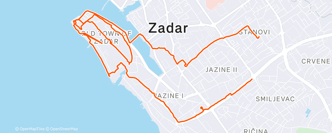 Карта физической активности (S Maťkou a Emmkou.)