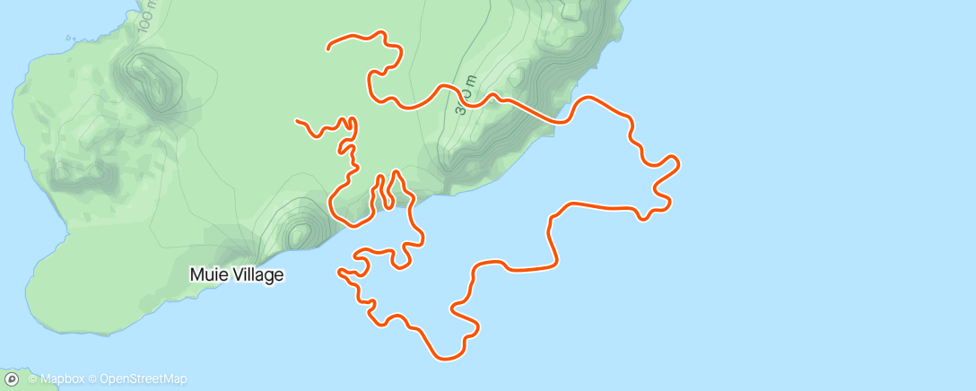 Map of the activity, Zwift - 20m light in Watopia