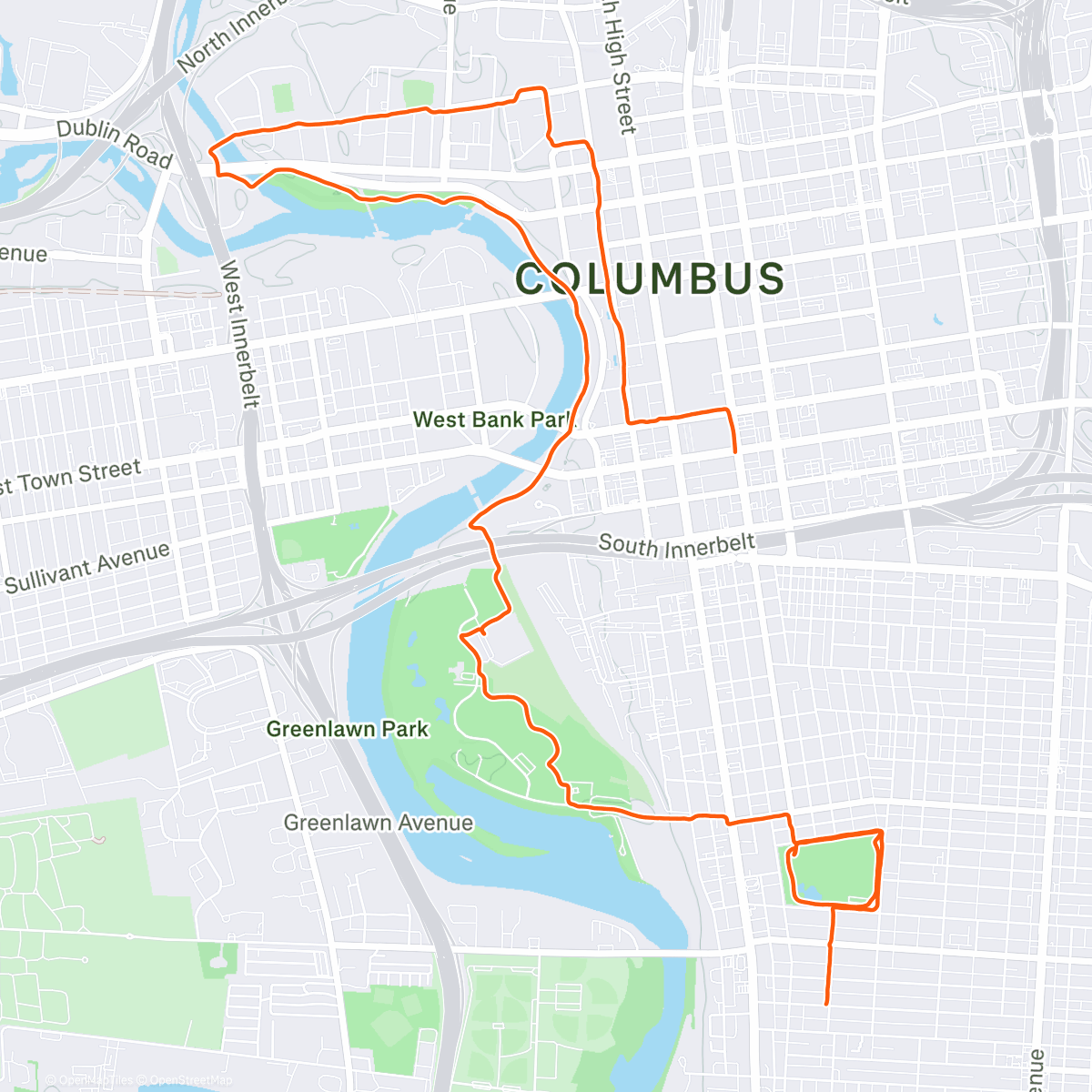 Map of the activity, Final #Sweaturday long run of 2025!