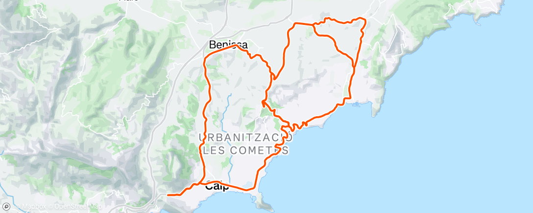 Mapa de la actividad, Naar Spanje voor het mooie weer 💦💦