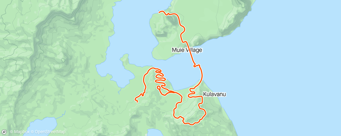Map of the activity, Zwift - Hill Attacks in Watopia