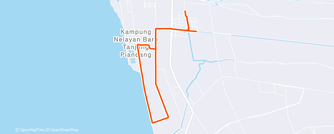 Карта физической активности (Morning Run)