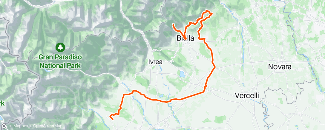 Map of the activity, 🎀GIRO ‘ITALIA 2024 🎀 2 tappa, 🔥😈
