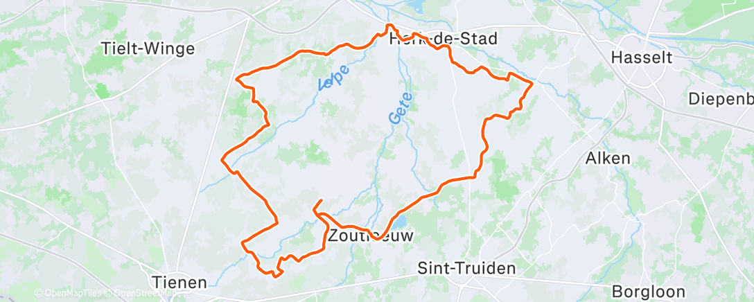 Map of the activity, Ochtendrit