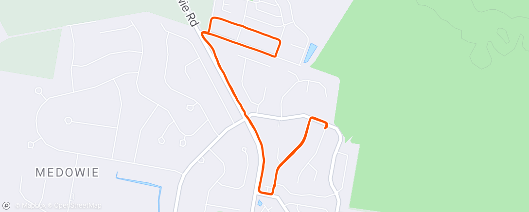 Map of the activity, Afternoon halfbike