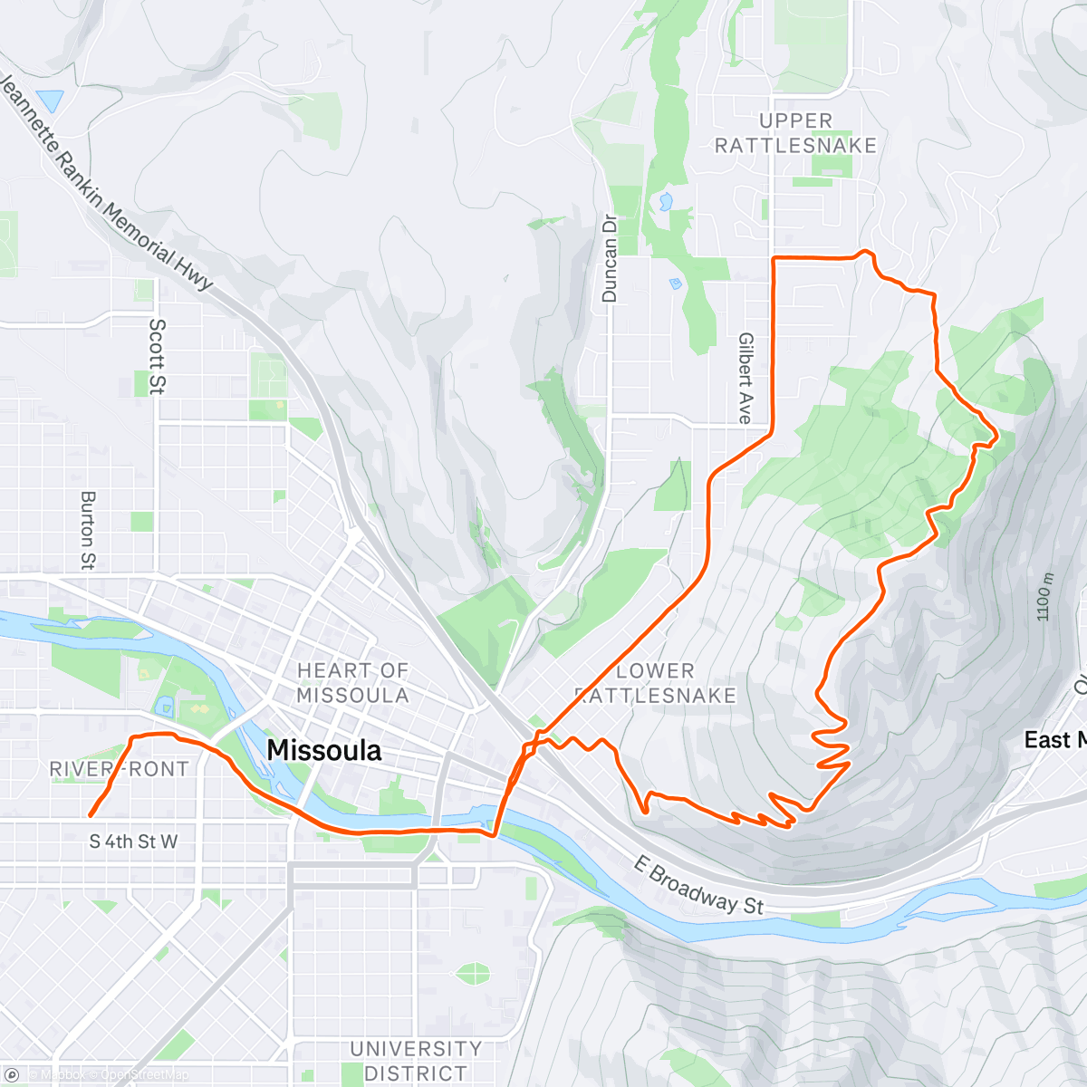 Map of the activity, Legend has it