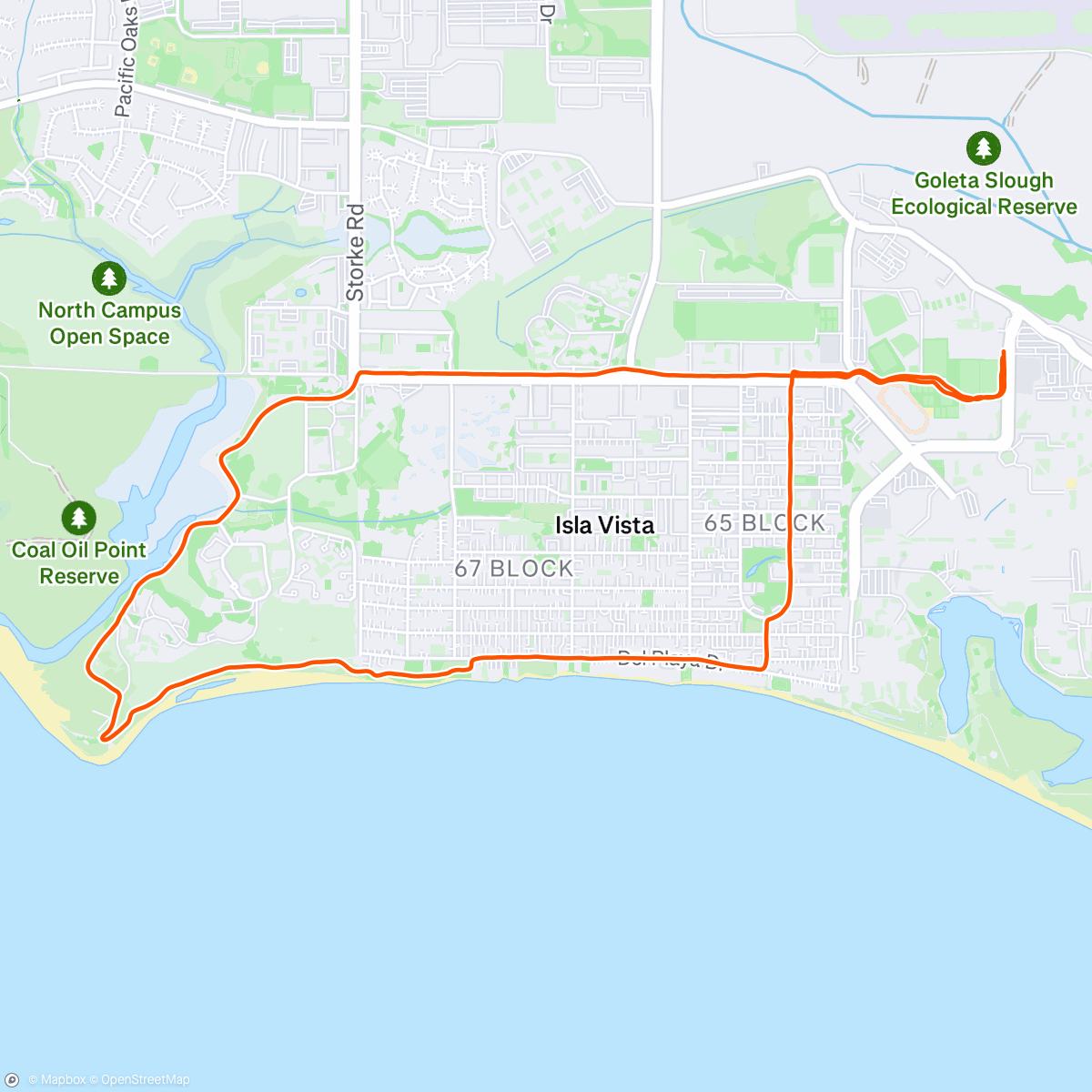 Map of the activity, PETE