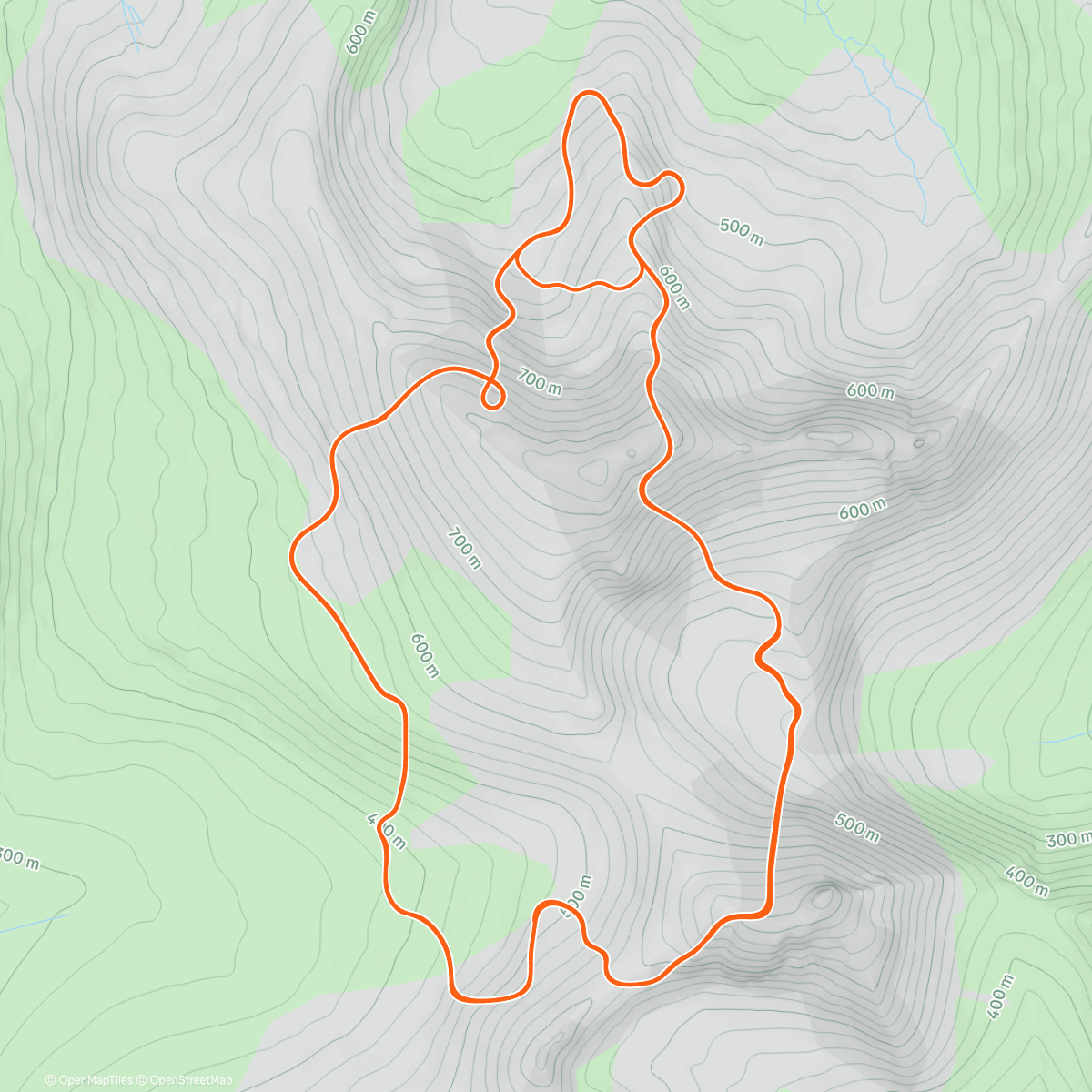 Map of the activity, "Kitty Stiff" - Zwift Scotland - 12/22/25