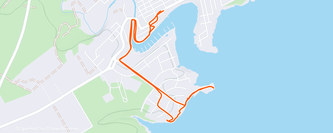Map of the activity, Porto Cristo