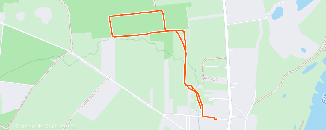 Map of the activity, Spaziergang am Nachmittag