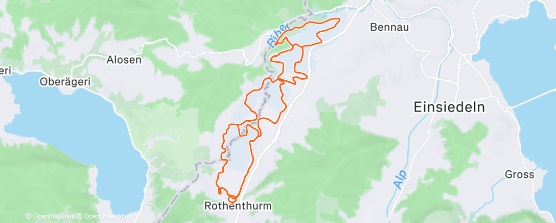Map of the activity, XC Thurä