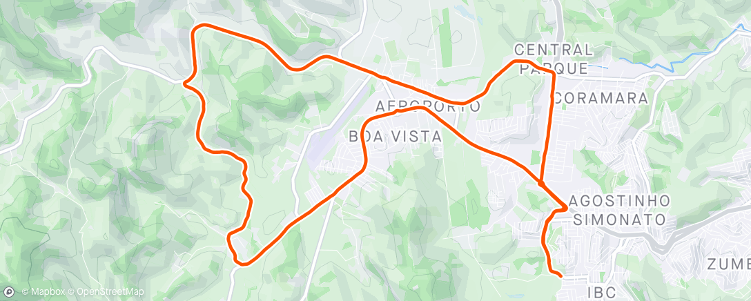 Map of the activity, Recomeço 😨🥵