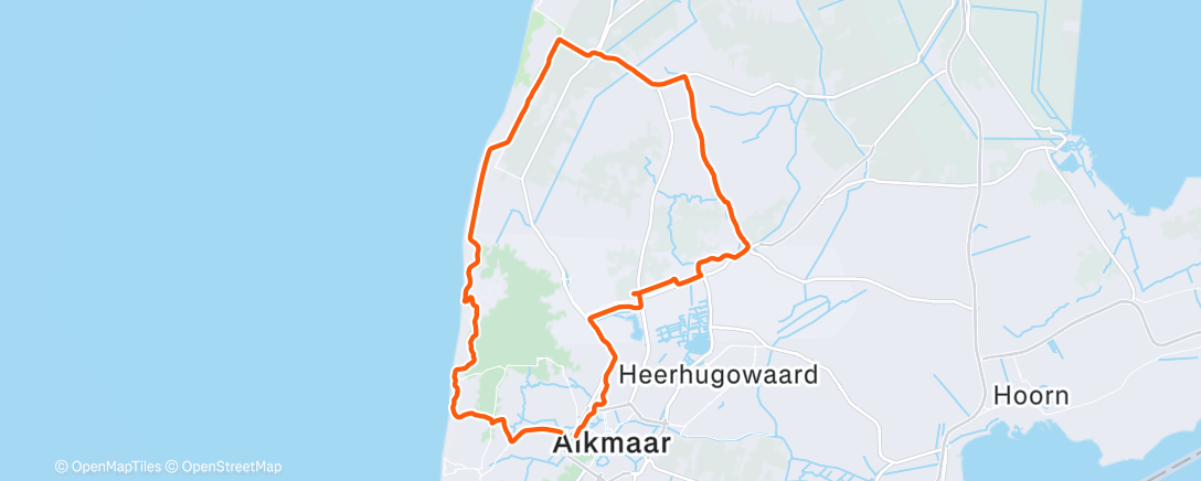 Map of the activity, Wielersport