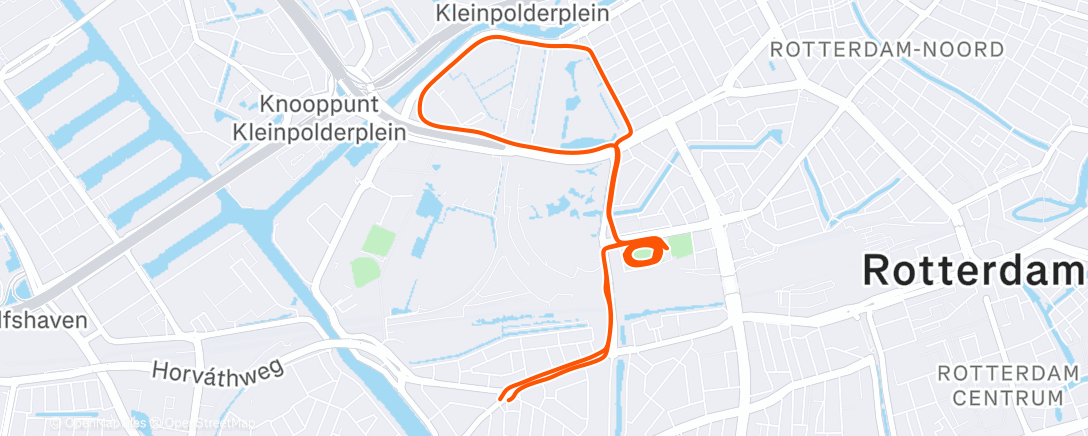 Map of the activity, Bijna opgewarmd.. 🥶