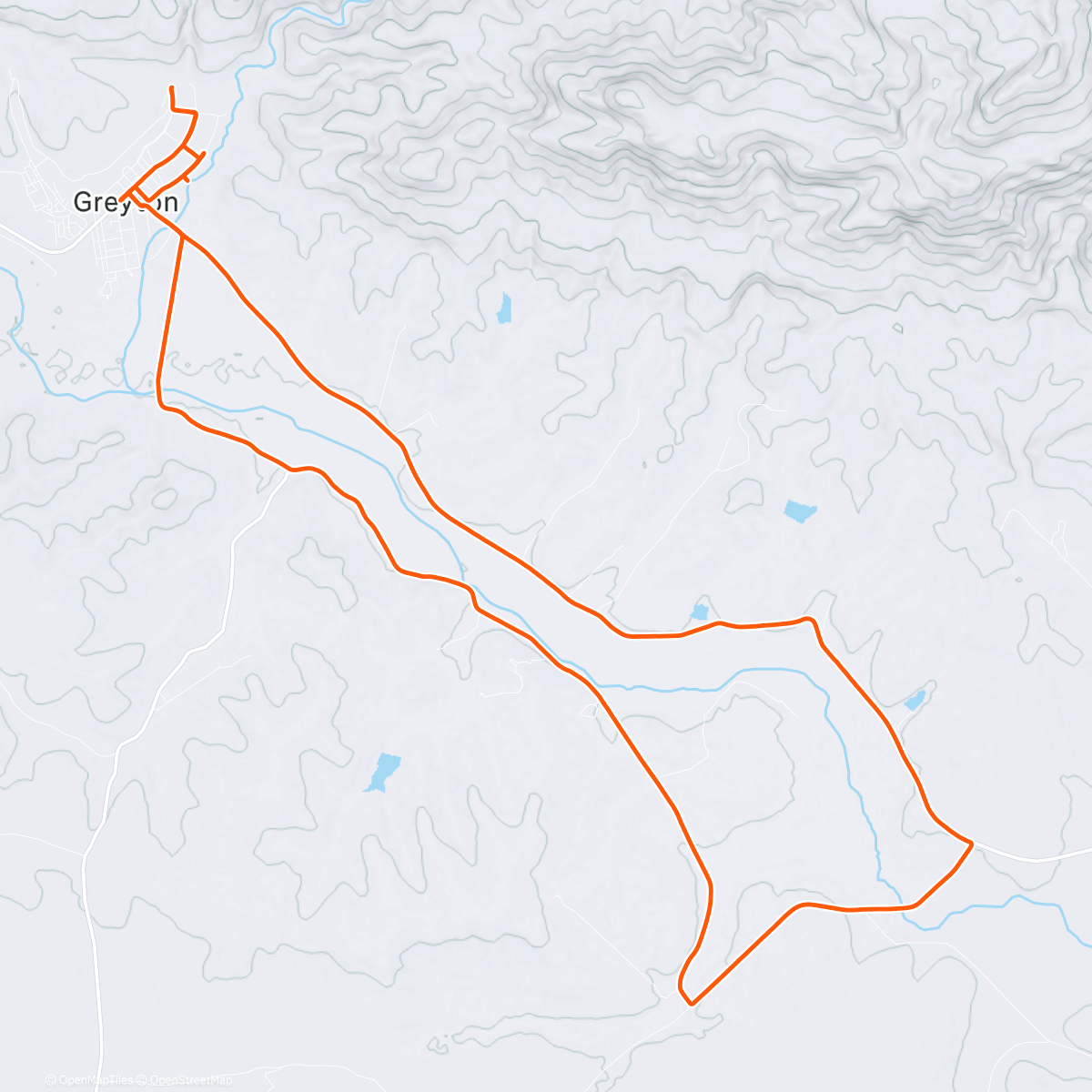 Карта физической активности (Mini-Pie Cruise)