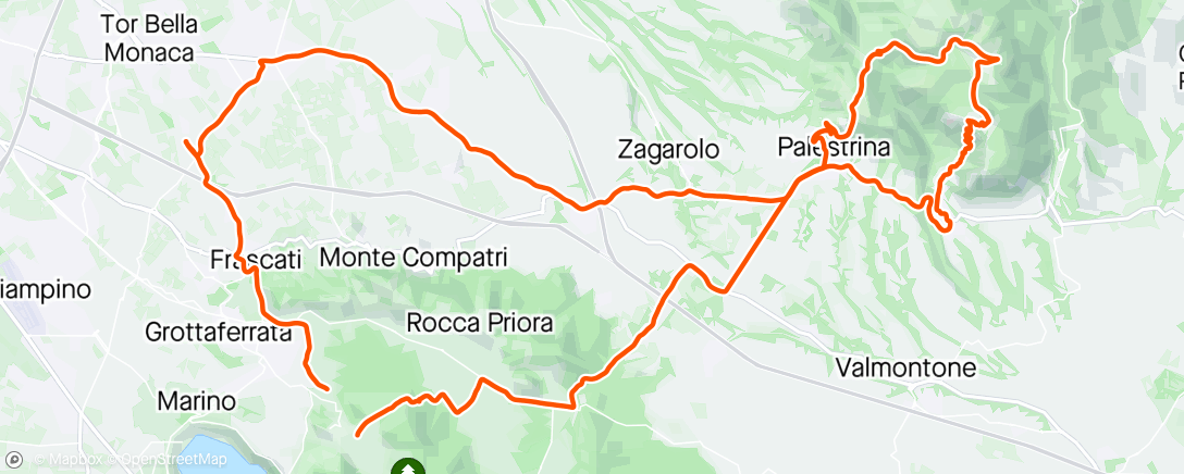 Map of the activity, Due rocche