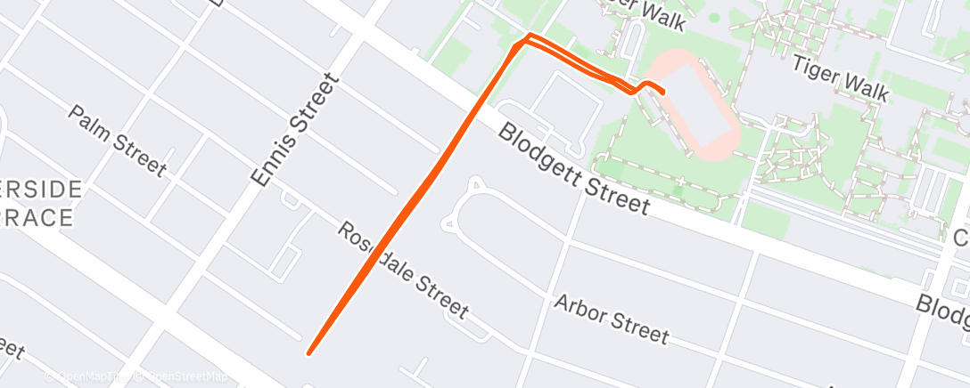 Map of the activity, Cooldown