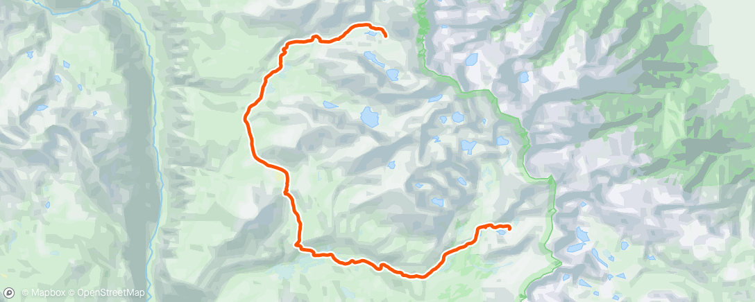 Mapa de la actividad (Morning Hike)