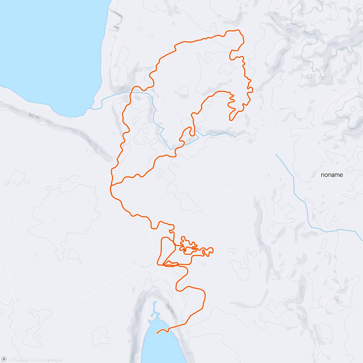 Map of the activity, Tempo