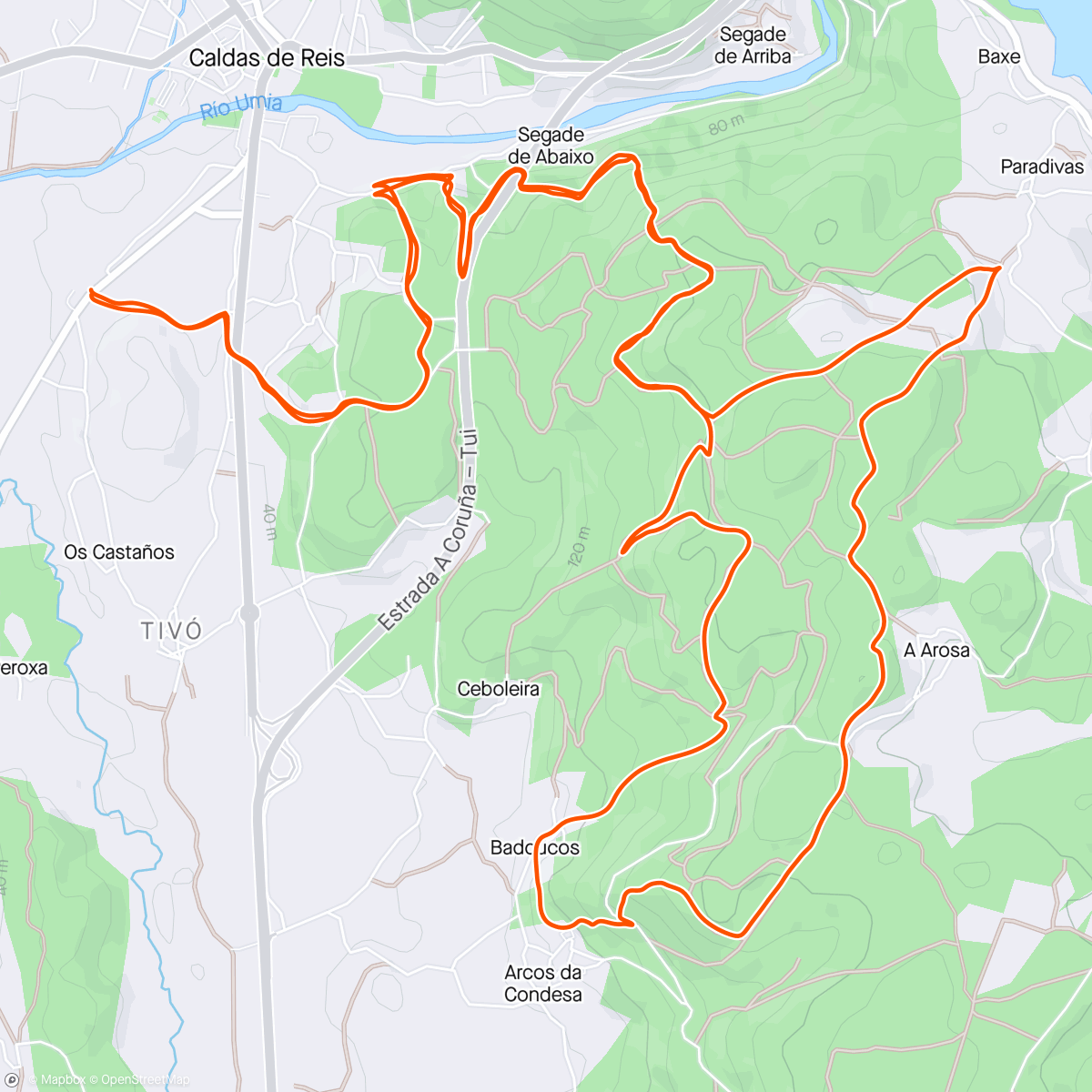 Map of the activity, Carrera de montaña por la tarde
https://trailvilatuxe.ccnorte.com/