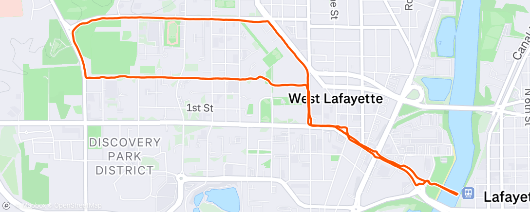 Map of the activity, Not Sunday
