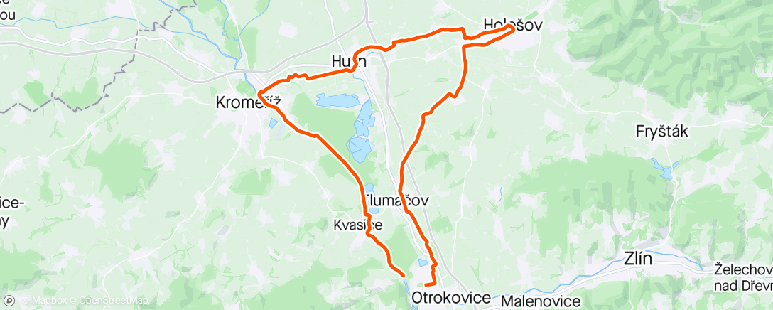Map of the activity, Nedelni pomotek.