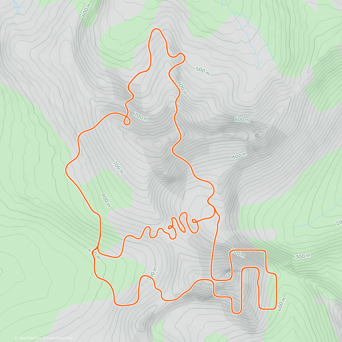 Map of the activity, Zwift - Over, Under and Beyond on Dùn Dash in Scotland