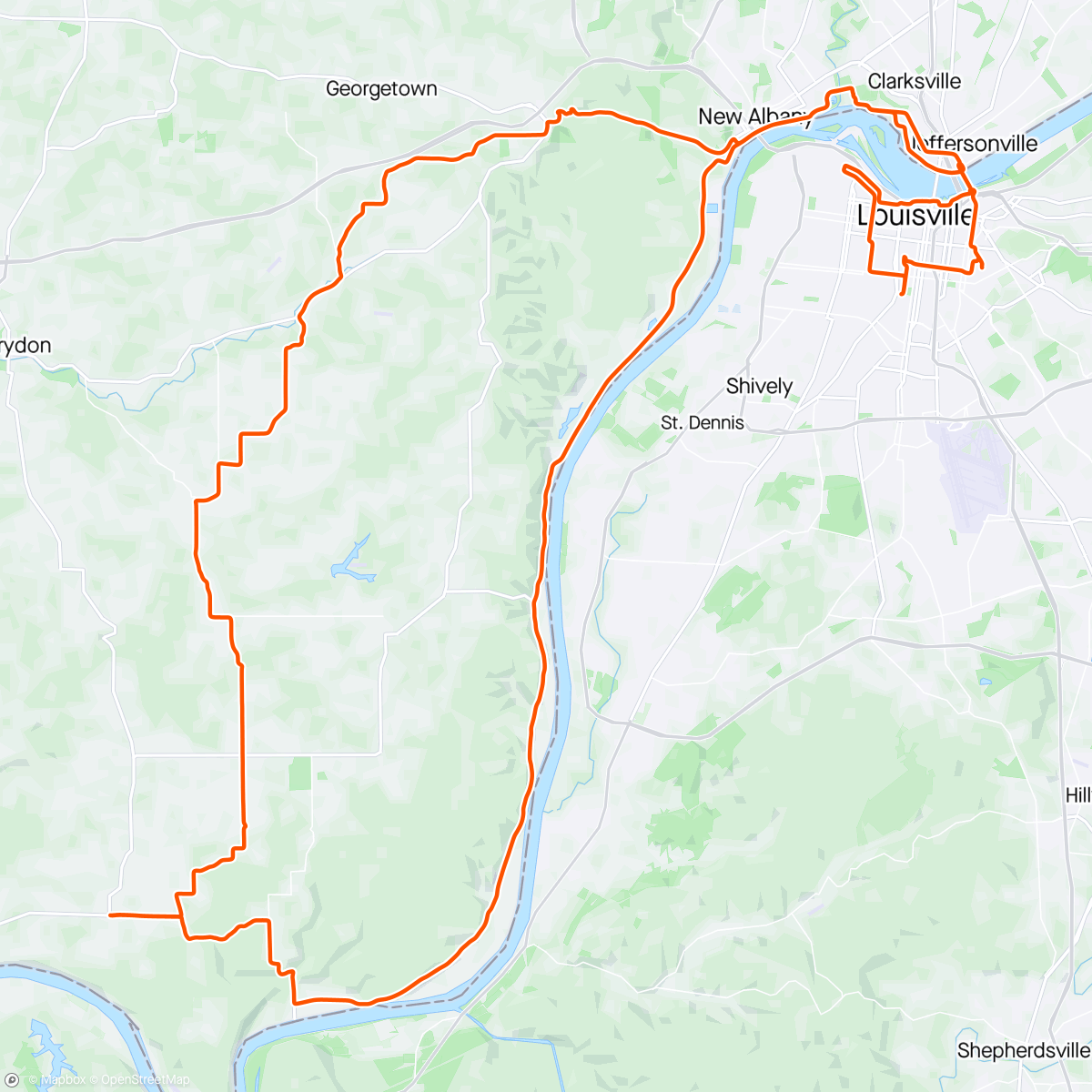 Mapa da atividade, Laconia