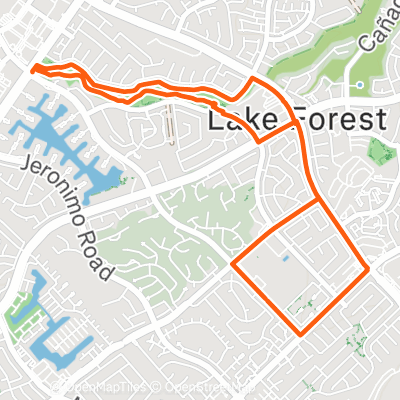 5 mile loop (El Toro) | 5.3 mi Running Route on Strava