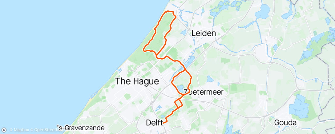 Map of the activity, Heerlijk rondje 😁