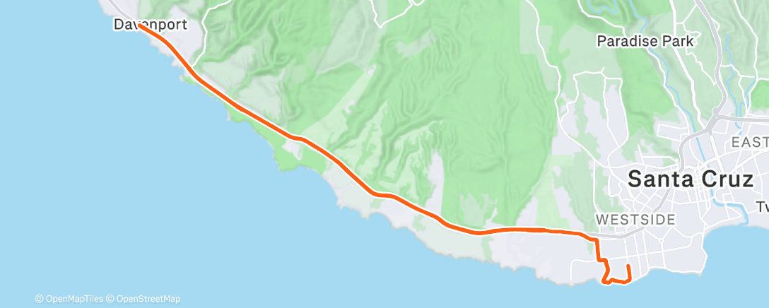 Map of the activity, 12.4.2025: Lunch Spin